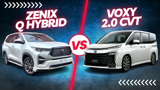 Toyota Innova Zenix Q Hybrid vs Voxy 2 0 CVT  Perbandingan Lengkap  Manakah yang terbaik