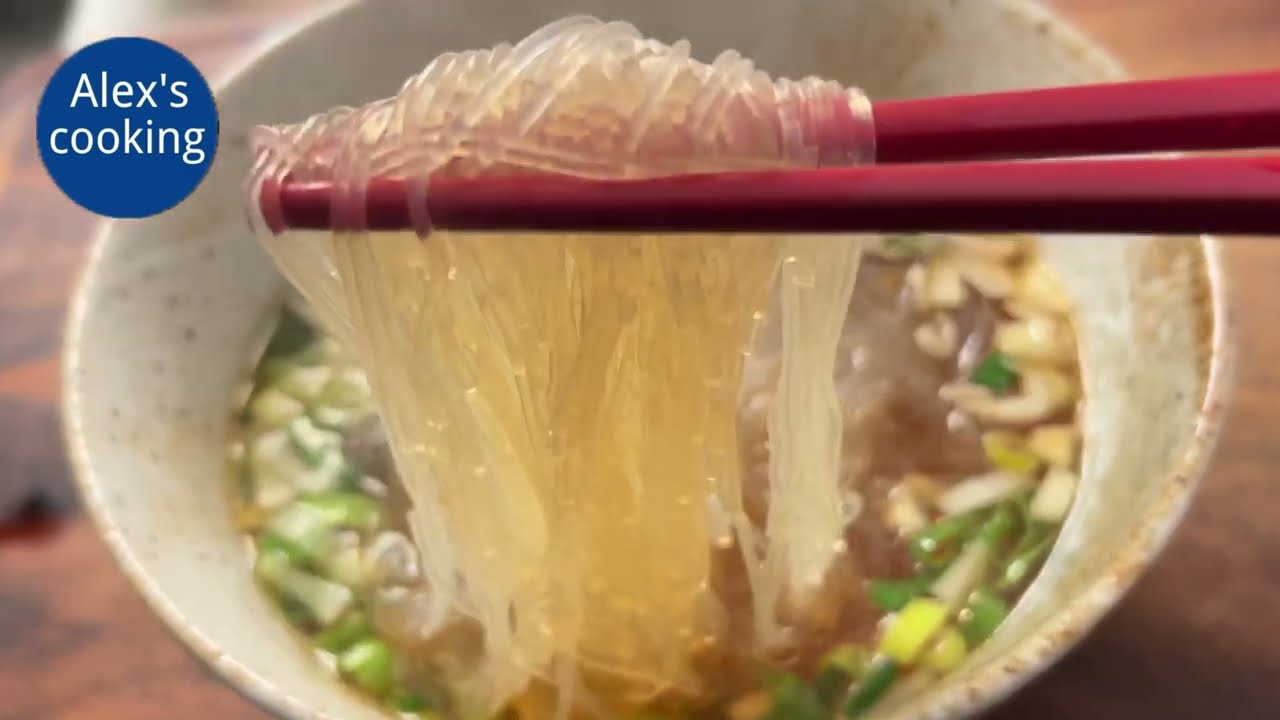 The Easiest Glass Noodle Soup – Just Boil Water!