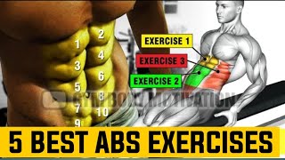 5 Ab Exercises with Fat-burning Element! 5 Ab Exercises With Fat Burning Element