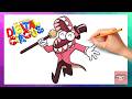 How To Draw Caine from The Amazing Digital Circus | Easy Drawing Tutorial