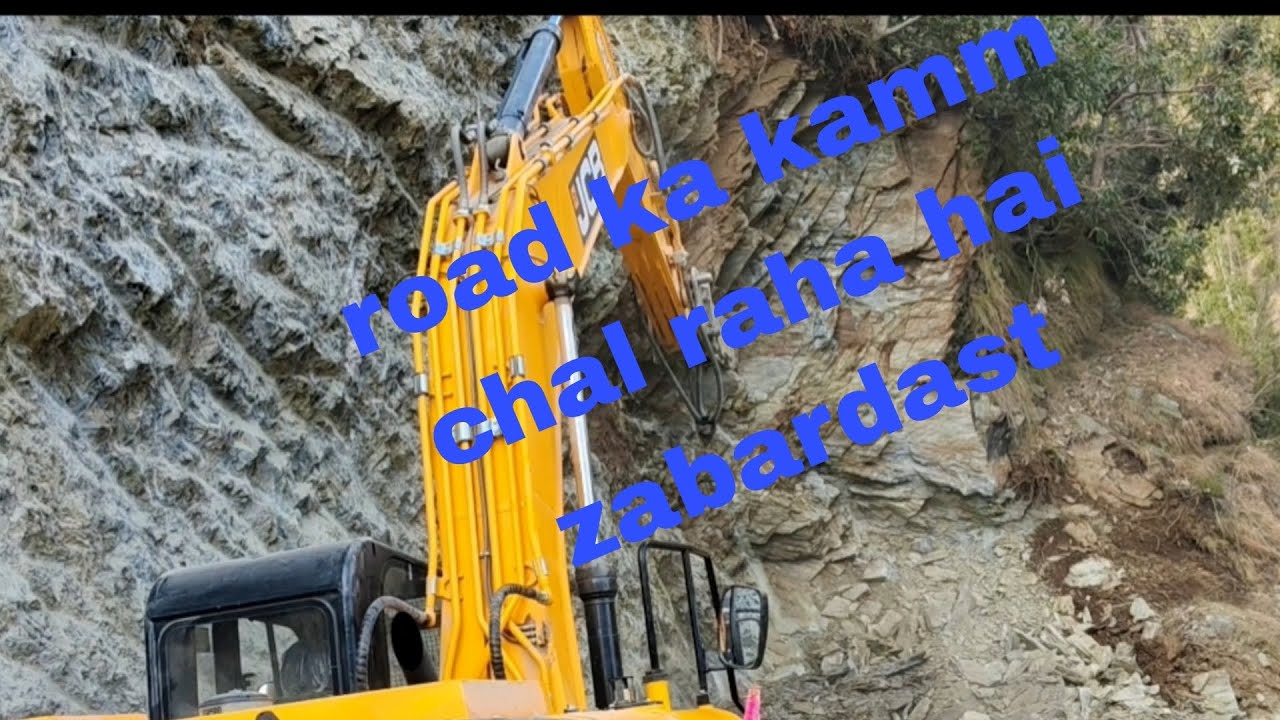 Dhaman to chalog road 🛣️ bhout he zabardast kamm chal Raha hai||pahadi vlogger51||