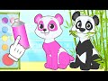 BABY PETS 🐼 Kira and Max dress up as a Panda Bears