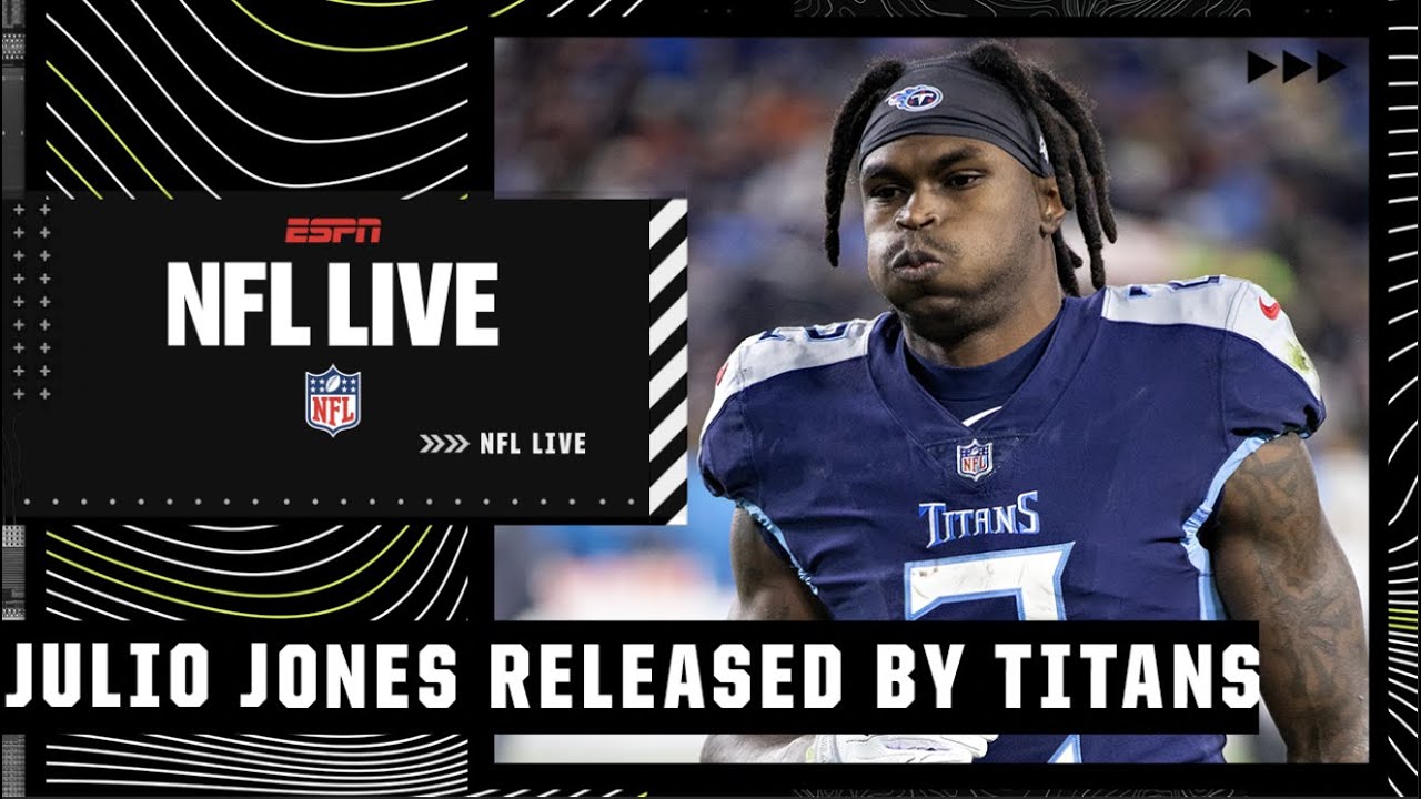 Julio Jones released by Titans