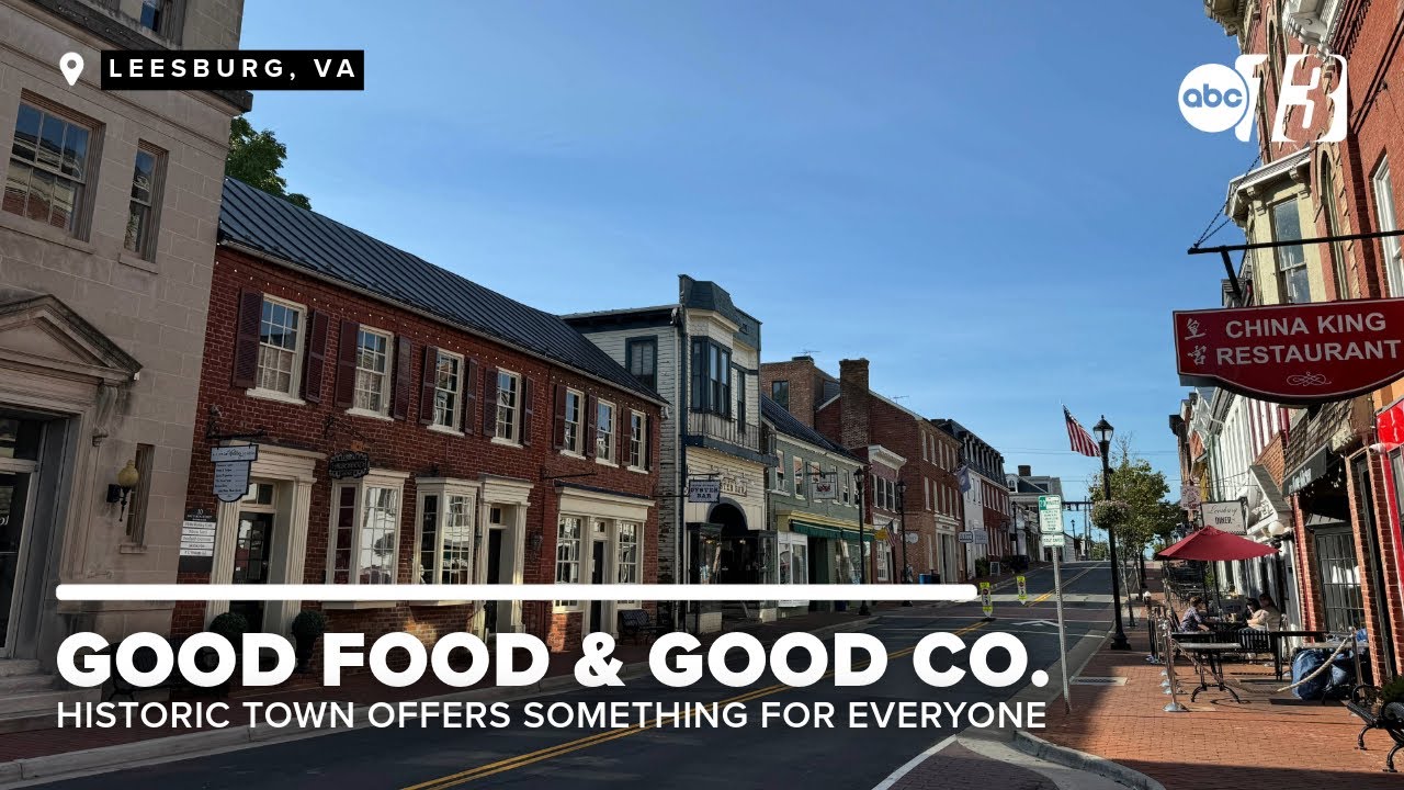Downtown Leesburg, Virginia offers shopping, good food, and a lot ...