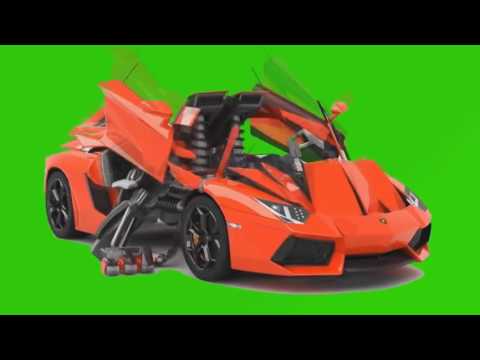 Transformer green screen effects