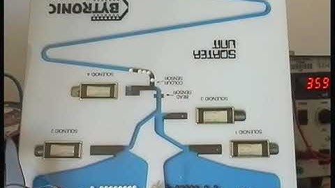 Bytronic Bead Sorter controlled by Arduino nano