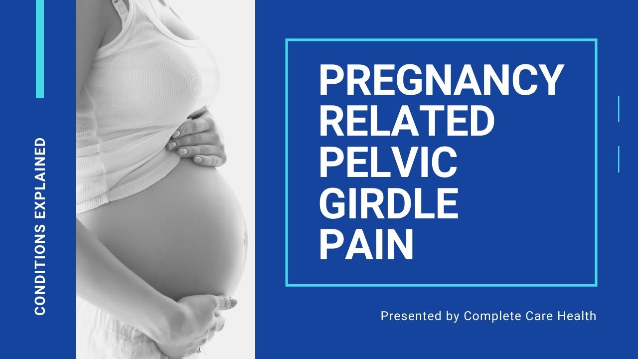 Pregnancy-related Pelvic Girdle Pain