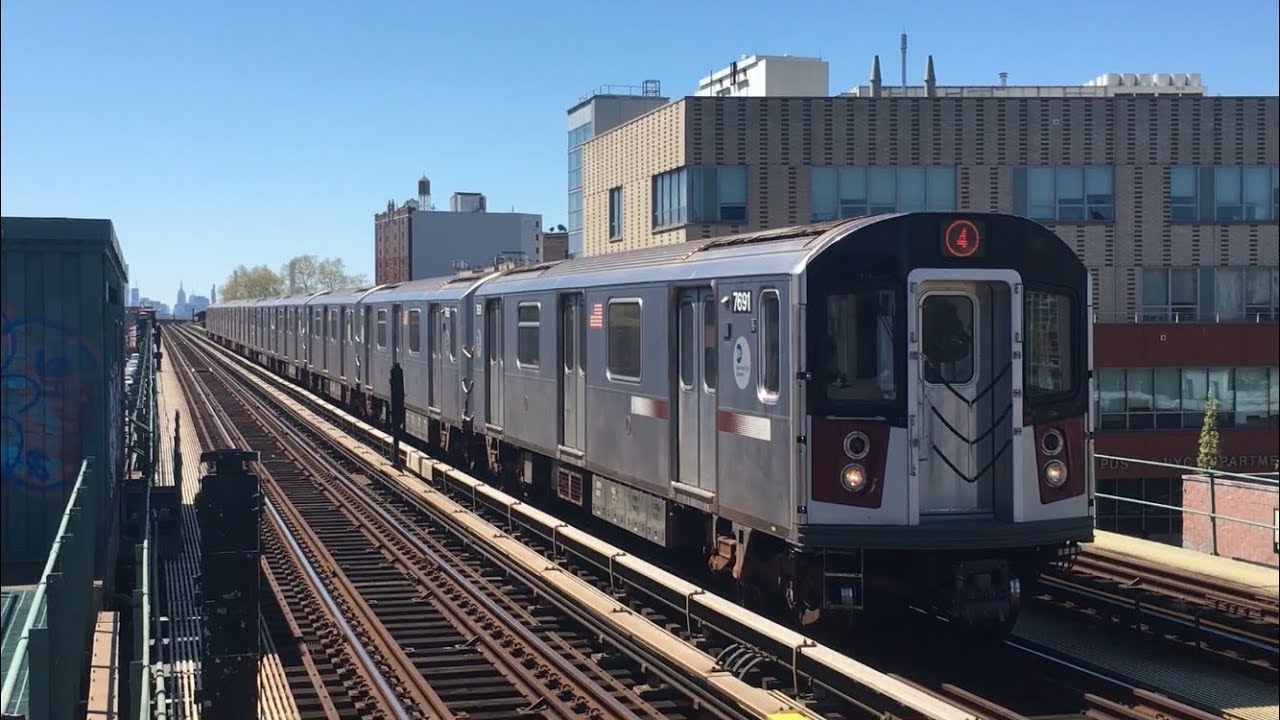 IRT Jerome Ave Line Manhattan, Woodlawn and Burnside Ave bound (4) Lcl
