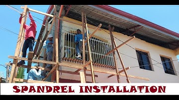 How to install spandrel and what materials to be use | ACE TV PH