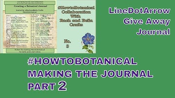 #HOWTOBOTANICAL JOURNAL PART 2