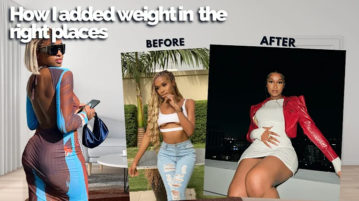 How I Gained Weight in the Right Places | GIVEAWAY