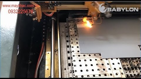 Máy khắc dấu laser cao su 3020 - 50W Cực chuẩn - BABYLON CNC