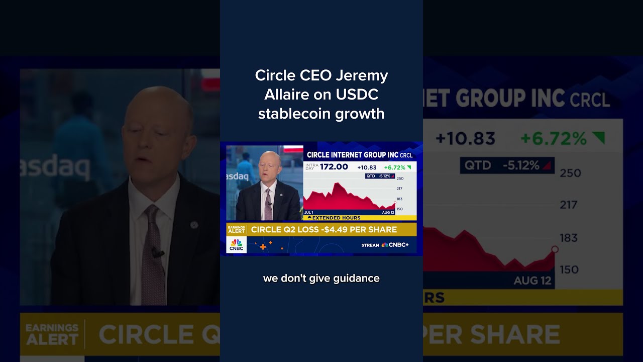 Circle CEO Jeremy Allaire On USDC Stablecoin Growth