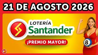 LOTERIA DE SANTANDER Results Friday, August 21, 2026 ๐ซโ
๐ฐ