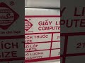 Cách phân biệt giấy in liên tục khổ A4 hay khổ A5