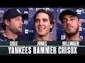 Aaron Boone, Gerrit Cole, Spencer Jones & Cody Bellinger discuss Yanks pummeling of White Sox
