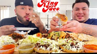 Chisme + King Taco MEXICAN FOOD Mukbang