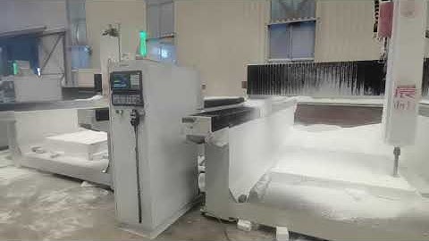 6 sets wood foam moulds mold pattern making cnc machines in customer factory.