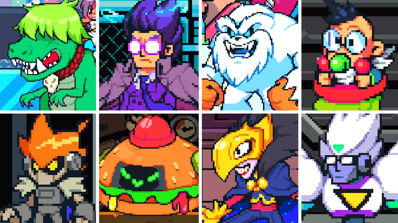 Scott Pilgrim EX - All Bosses & Ending