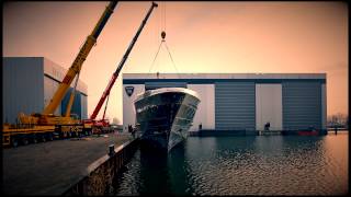 HY16650 Joining hull and superstructure.