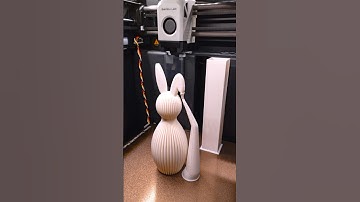 SabreDesign on Makerworld bunny folded ear #3dprinting #makerworld #bambulab #p1s #timelapse