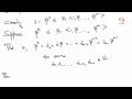 Lec 01 Integral Element