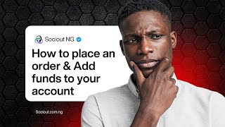 HOW TO PLACE AN ORDER & ADD FUNDS ON YOUR ACCOUNT