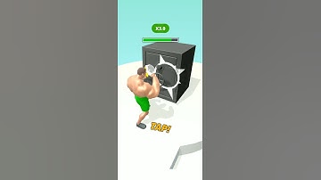 Muscle Rush - Smash Running Game NEW UPDATE Level 8 (IOS/Android) #Shorts