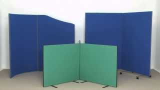 Budget Office Divider Screens - Office Furniture Screens from Go Displays