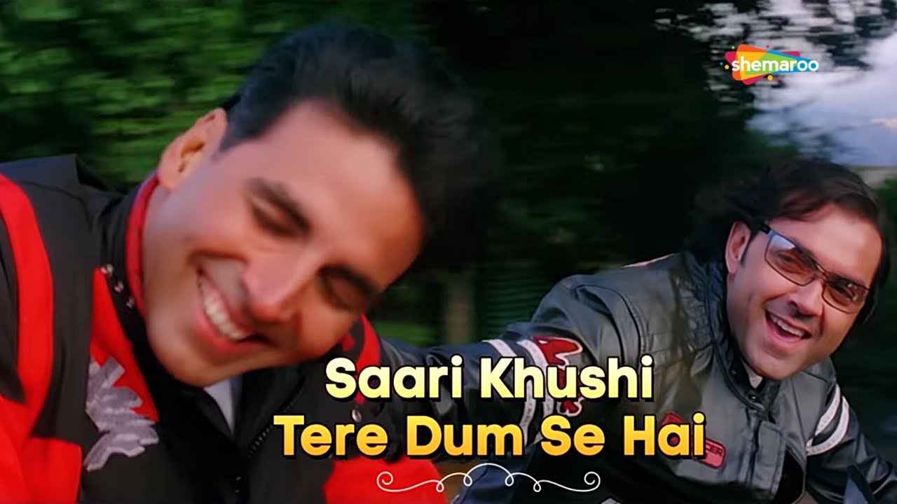 Yeh Dosti Tere Dum Se  Akshay Kumar  Bobby Deol  Dosti   HD Lyrical  Friendship Day Song