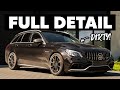 Dirty BRABUS C63 S - Wash, Polish &amp; Coating