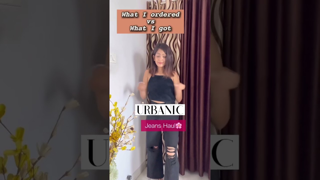 Jeans Haul😍Jeans from Urbanic 