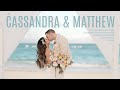 Punta cana wedding cassandra  matthew kukua beach club trailer