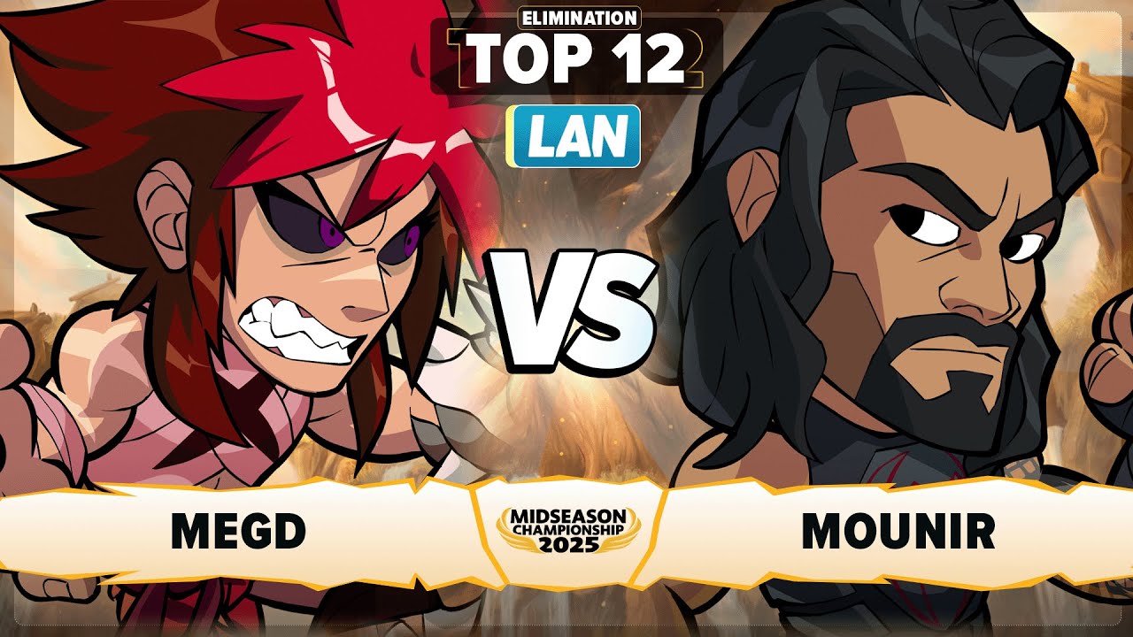 Mounir vs MegD - Elimination Top 12 - Midseason Championship 2025 - LAN 1v1