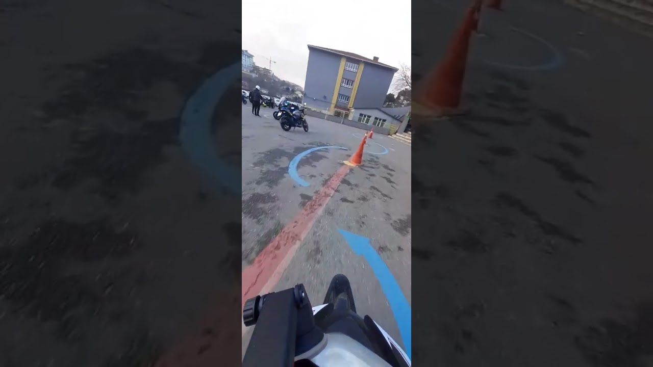 Şehsuvar motorsiklet eğitim parkuru.