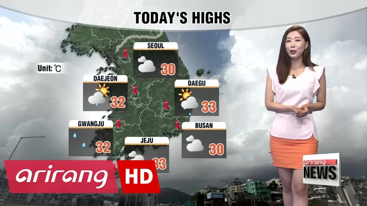 On and off rain expected throughout the day - YouTube
