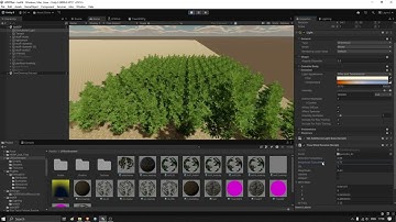 Low power tree shader for Unity - Demo presentation