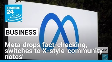Meta to drop fact-checking and switch to X-style 