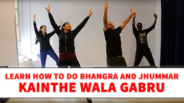Surjit Khan - Kainthe Wala Gabru | Bhangra Dance Steps & Tutorial | Learn Bhangra