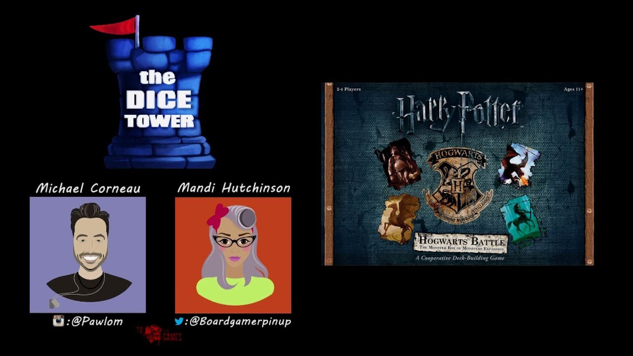 Harry Potter: Hogwarts Battle Monster Box of Monsters Expansion Teach &  Play - YouTube