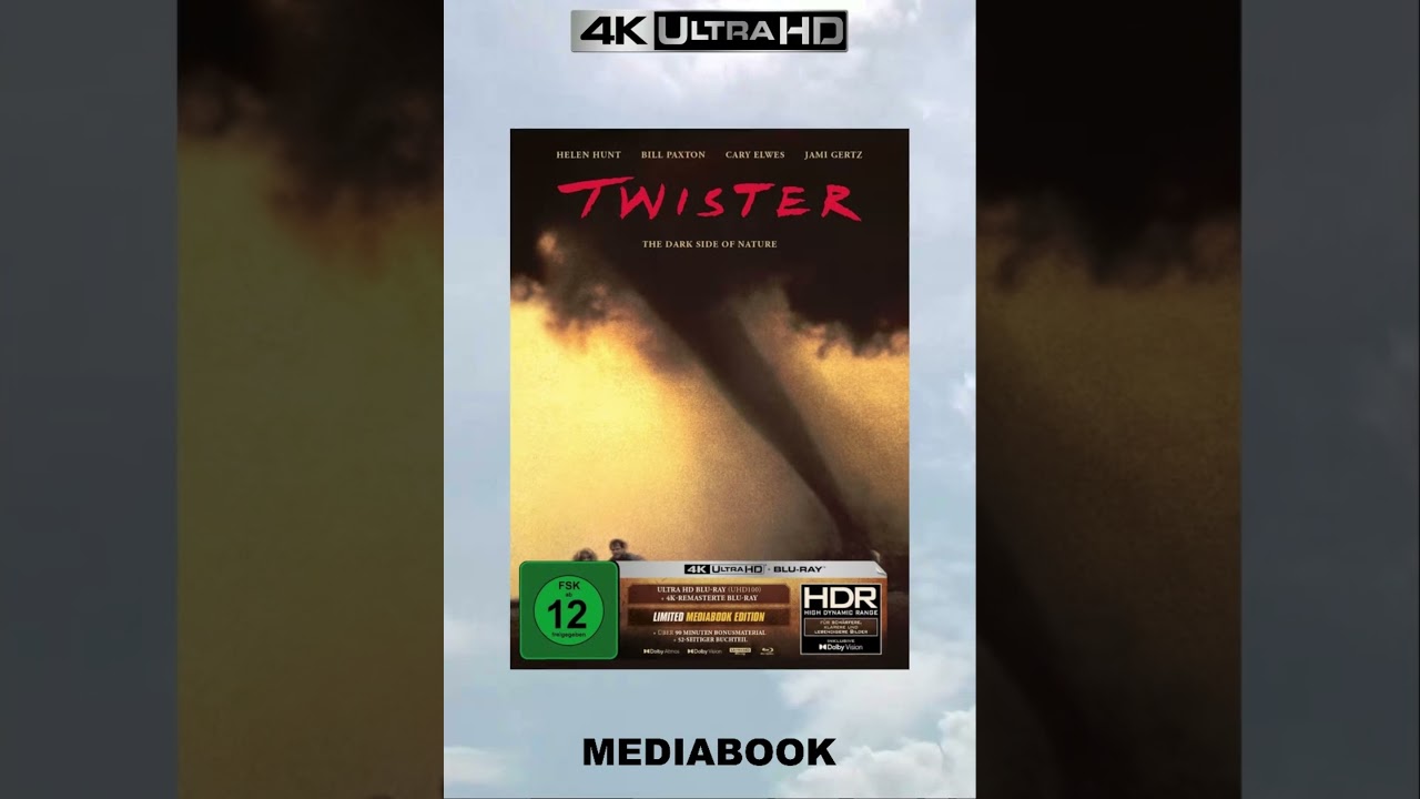 Twister [Limited Mediabook & Steelbook Editions 4K UHD] 