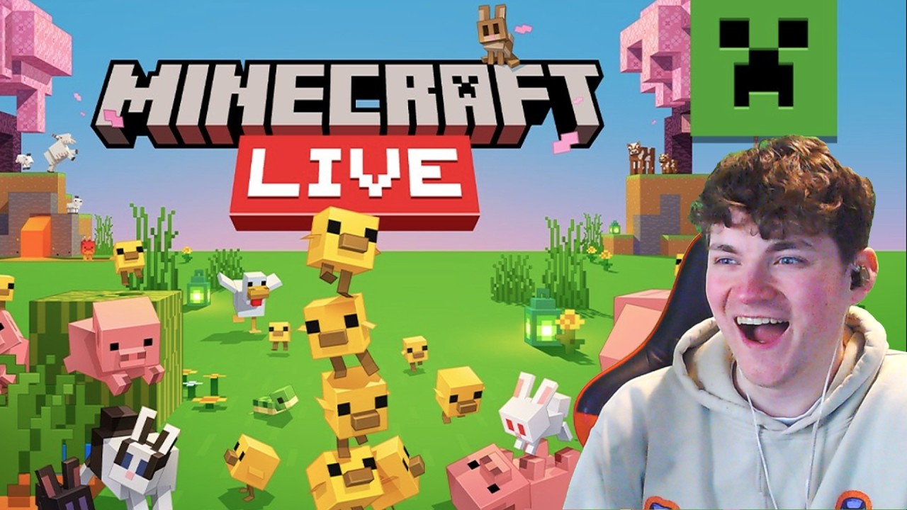 MINECRAFT LIVE 2026 REACTION: Tiny Takeover!!!