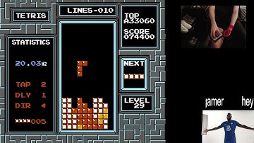 NES Tetris - 110,400 Points on Level 29