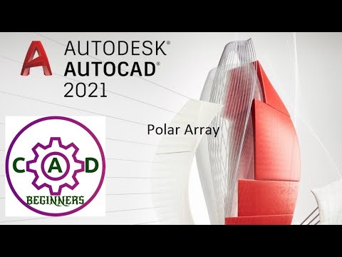 AutoCAD Tutorial for Beginners Ploar array
