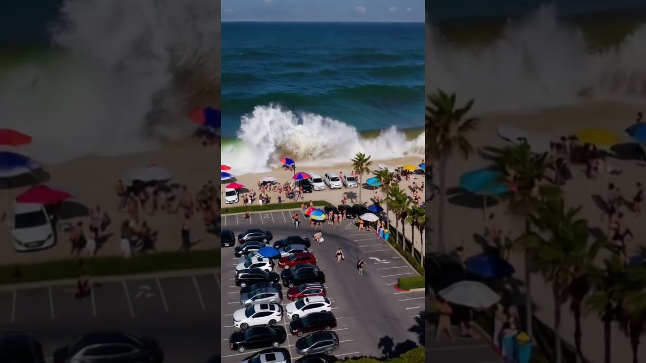The Beach Day That Turned To Chaos