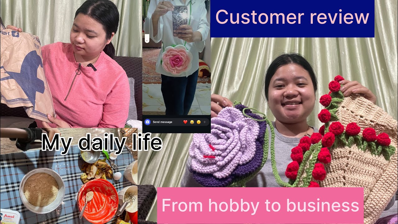 From hobby to business / earning thousand crochet business 