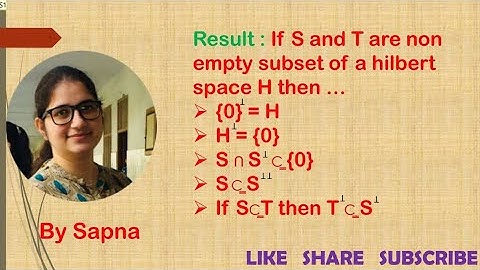 Properties of Orthogonal Complement for non empty subsets of Hilbert Space H, IPS