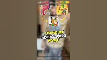 inilah tiga produk unik hasil kolaborasi Indomie #shorts