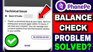 There&#39;s A Technical Issue At Your Bank. We&#39;ll Try Linking Your Account Again Within 72 Hours Phonepe