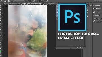 How to do a Prism effect in photoshop tutorial